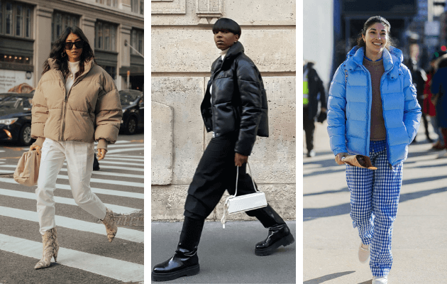 roupas de inverno jaqueta puffer