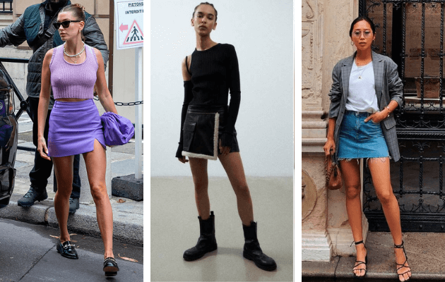 roupas de inverno minissaia